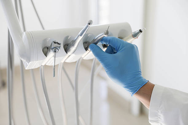 Professional Teeth Whitening technician working in Floris, VA
